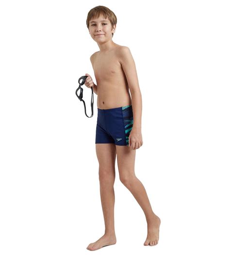 Buy Speedo Boy's Endurance10 Hyperboom Panel Print Aquashort - Harmony ...