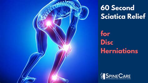 60 Second Sciatica Relief: Herniated Disc Stretch - SpineCare Decompression and Chiropractic ...