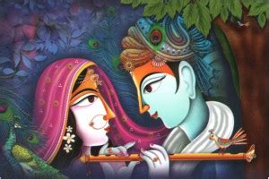Radha Krishna Silver Poster - RGP-00402 Paper Print - Religious posters ...