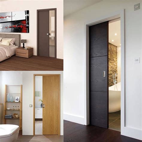 Bathroom Sliding Wood Door-Pocket Door, China Bathroom Sliding Wood ...