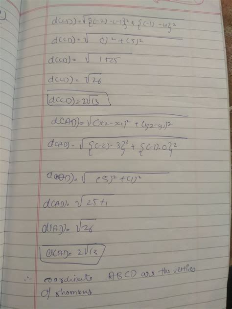show that the points A(3,0), B(4,5), C(-1,4) and D(-2,-1) taken in ...
