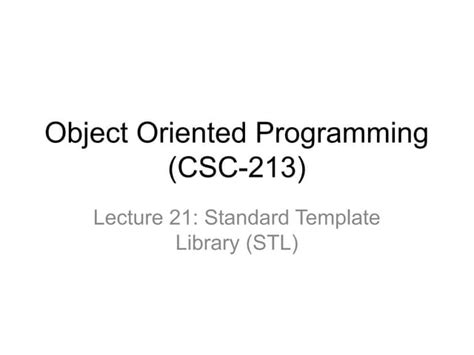 Standard Template Library Containers 的图像结果