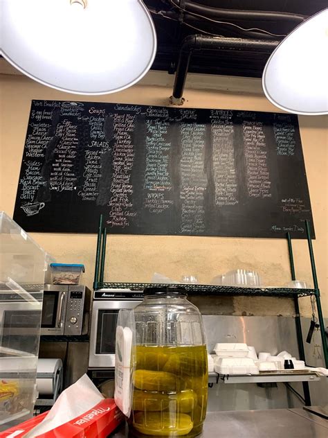 Menu at Verti Marte restaurant, New Orleans