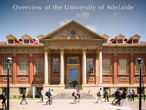 澳洲名校盘点：阿德莱德大学