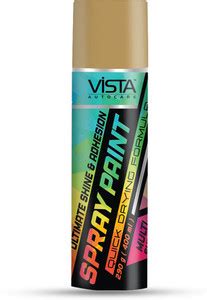 Vista Auto Care Vista Spray Paint Gold 400 ml (290 g) Gold Spray Paint ...