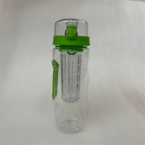 Tritan Fruit Infuser Drink Water Bottle Large 32oz Hydration Timeline ...