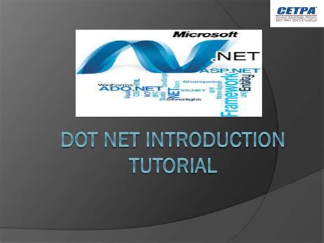 Image result for Tutorial Dot Net