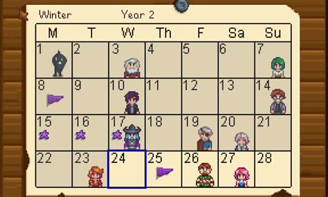 The Calendar in Stardew Valley: What You Need To Know - Stardew Guide