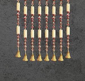 RR Crafts Khushi Flower and Mogra Hanging (Pack of 8), Traditional ...