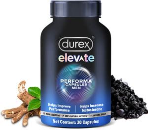 DUREX Elevate Performa Shilajit and ashwagandha For Men Price in India ...