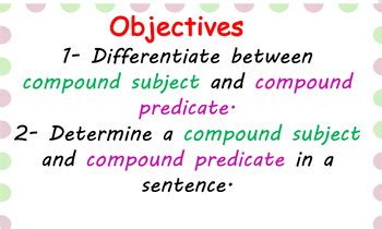 Rezultat imagine pentru What Is a Compound Predicate