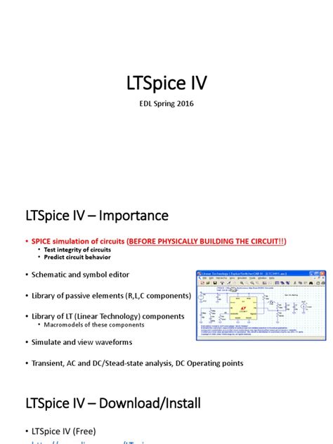 Image result for LTSpice Basics