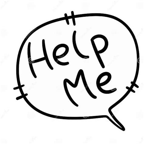 Image result for Help Me Cartoon