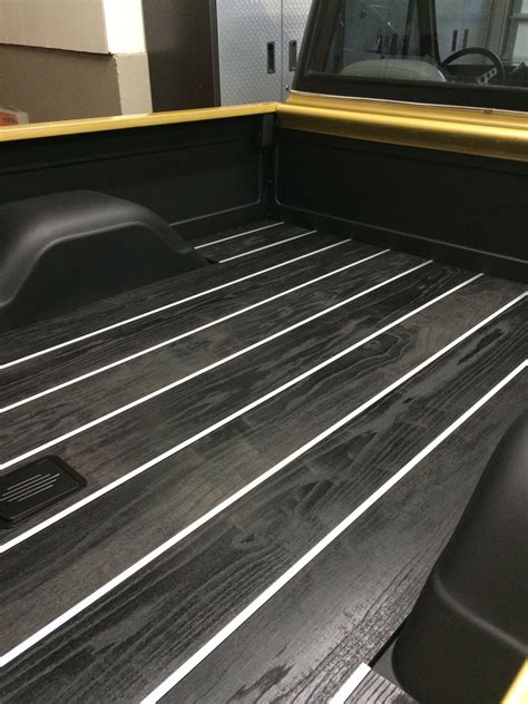 Custom Wood Bed for Pickup Truck