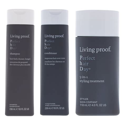 Living Proof Perfect Hair Day Shampoo Conditioner and Treatment 3 Pc ...