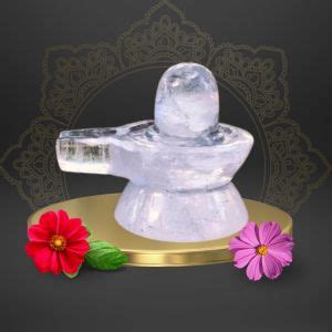Buy Benares Souvenirs Certified Big Sizes Sphatik Shivling for Home ...