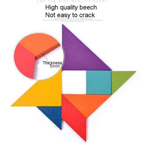 MIDEER COLORFUL TANGRAM – Edu Toys