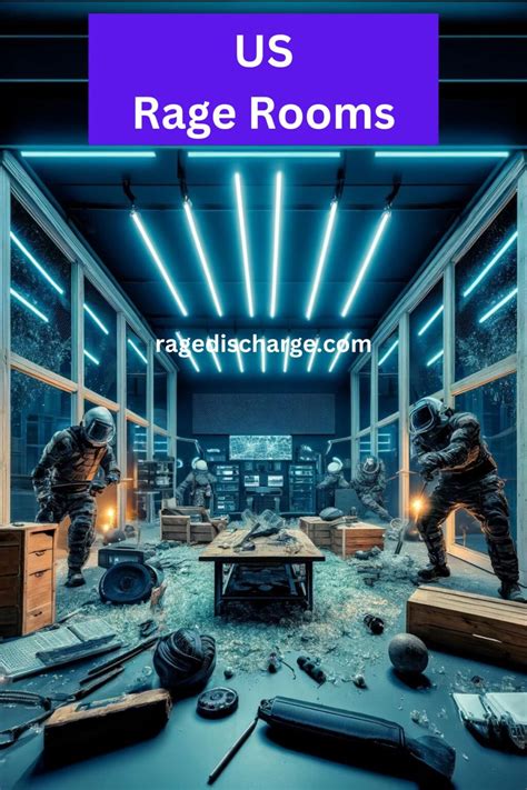 List of Rage Room Locations in the USA - Rage Discharge