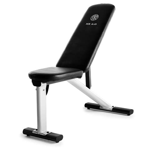 Gold's Gym XR 6.0 Adjustable Weight Bench with Exercise Chart - Walmart.com