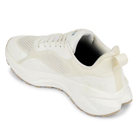 Buy Leap7x White Sports Lacing Running Shoes Online