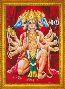 FRIZZY ARTS Hanuman ji Religious Frame Price in India - Buy FRIZZY ARTS ...