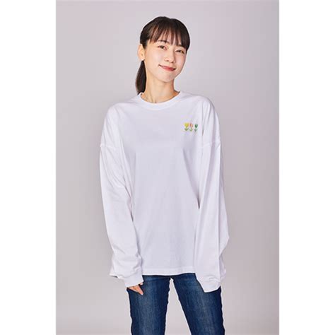 M-use SHOP / ロンT(ホワイト)