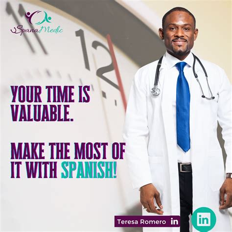 How to be a healthcare provider in Spanish | Teresa Romero Maya posted ...