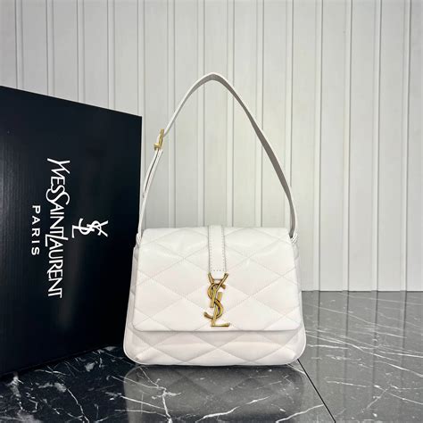 Yves Saint Laurent Kadin canta Le 57 Hobo Ayarlanabilir Askili Gold ...
