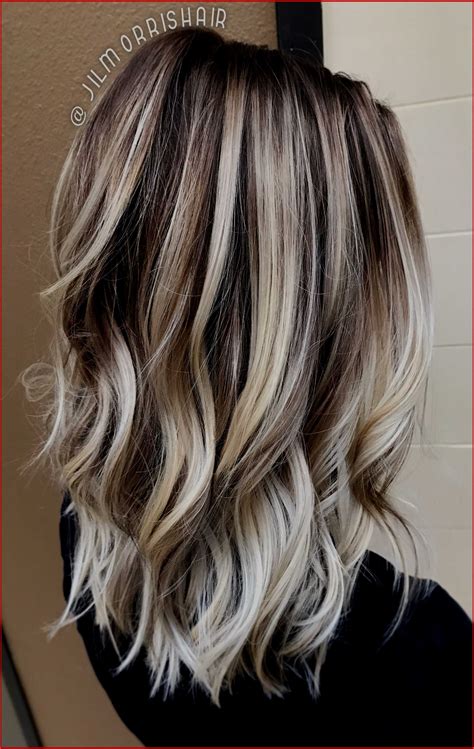 Hairstyles Blonde Highlights On Dark Brown Hair Exciting Red And - b ...