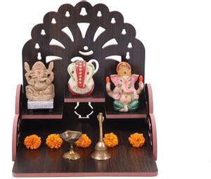 PRIYANSH IMPEX Art and Craft Wooden Temple Beautiful Plywood Mandir ...