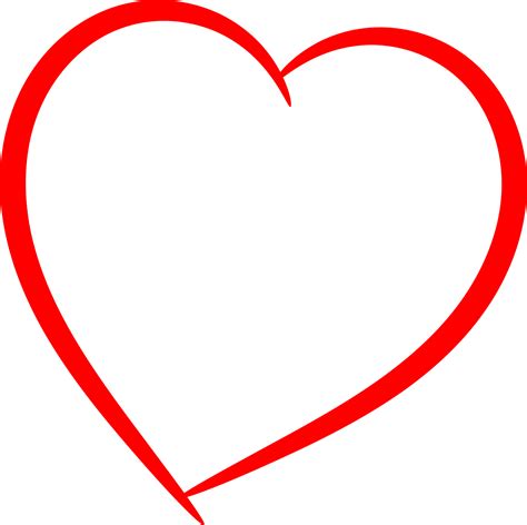 Red heart doodle 11685172 PNG