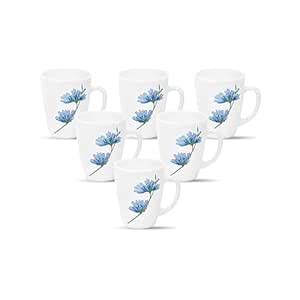 La Opala Diva, Opal Glass Crockery | Coffee Mug Barrel Regular, Set of ...