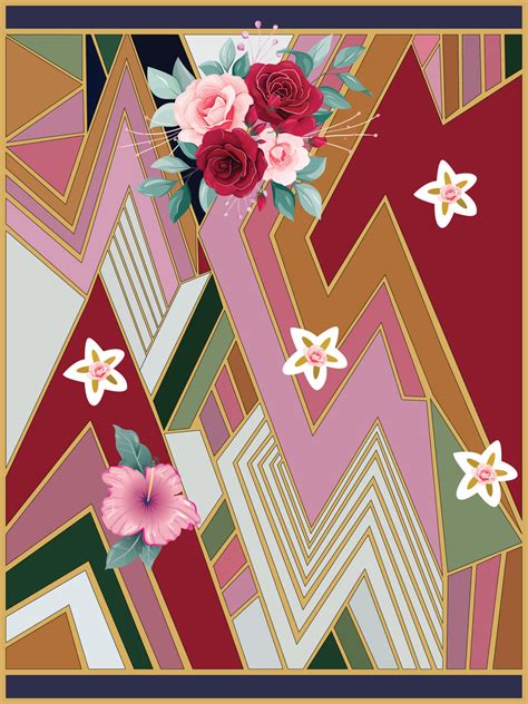 Cherry Blossom Runner Design 21573612 Vector Art at Vecteezy