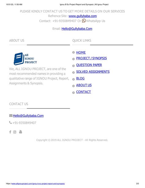 Image result for IGNOU Project Report Sample