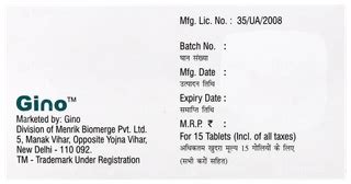 Ginoquira 200 Tablet 15 - Uses, Side Effects, Dosage, Price | Truemeds