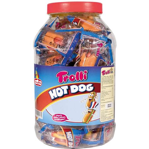 Trolli Gummibonbons Hot Dog Dose 60 x 9 g - kaufen bei Galaxus