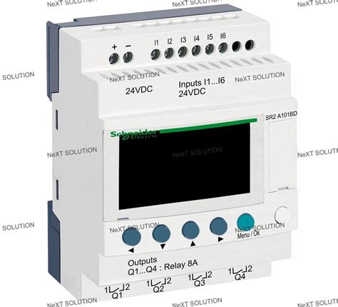 SCHNEIDER ELECTRIC ZELIO PLC - SR2D101BD Schneider Zelio Logic - 10 I O ...