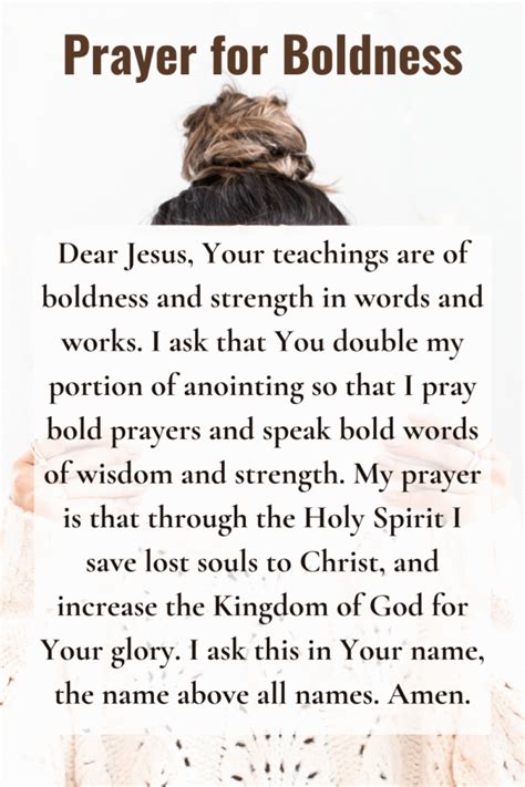 Prayer for Boldness and Courage To Speak the Right Words - Lift Your Name