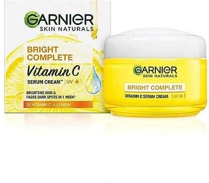 GARNIER bright complete vitamin c serum cream spotless bright skin 3x ...
