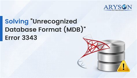 What Cause the Error Unrecognized Database Format 的图像结果
