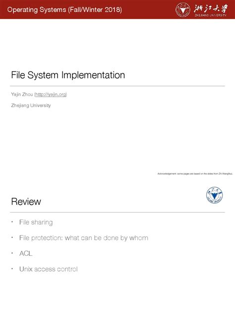 Image result for File System Implementation in OS