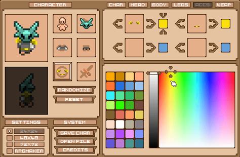 Online Sprite Editor 的图像结果