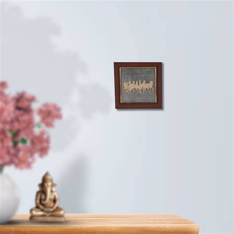 7 Horses Vastu Pyrite Dust Frame