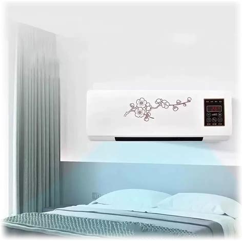 Amazon.com: Mini Wall Mounted Air Conditioner Quiet Wall AC Unit For ...