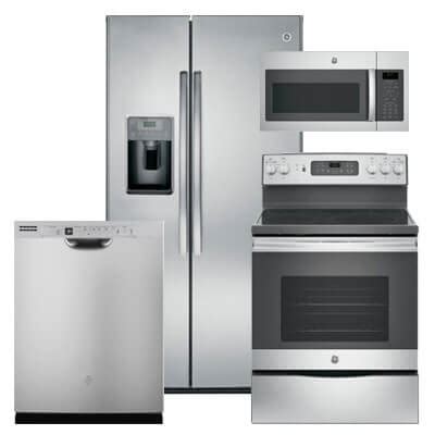 Kitchen Appliance Packages, 4-Piece Appliance Sets | Warners
