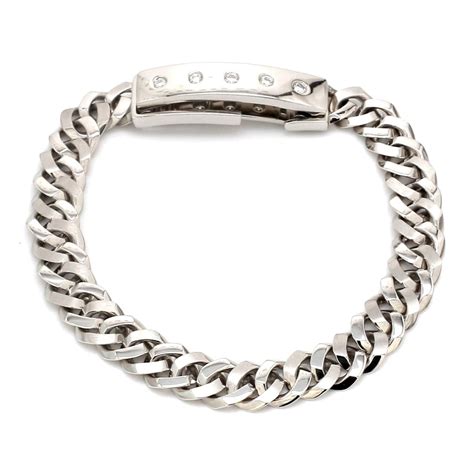 Men's Platinum Bracelets