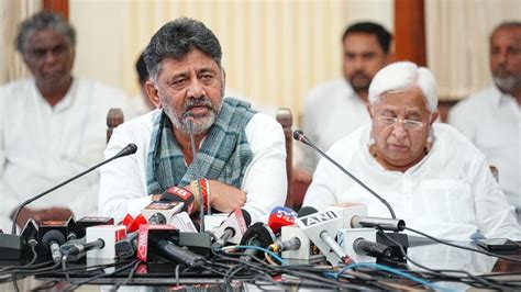 'Not my personal project, Gadkari backed it': DK Shivakumar hits back ...