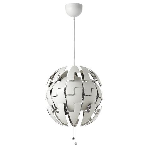 IKEA PS 2014 Pendant lamp, white, silver-colour, 35 cm - IKEA