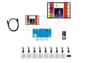 8- Player Quiz Game Buzzer System with Windows app, question, Counter ...