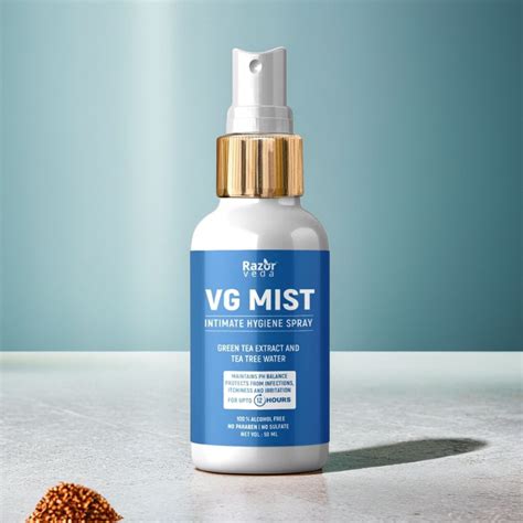 VG MIST - Natural Intimate Hygiene Spray for Women (50 ml) - Razorveda ...